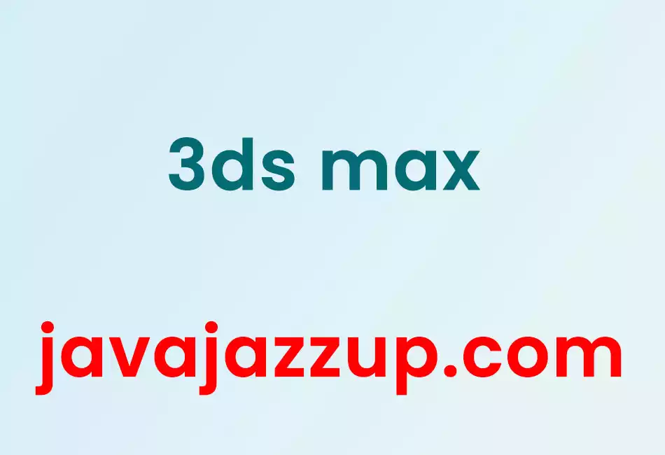 3ds max
