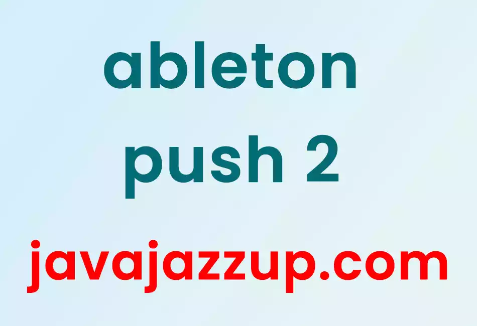 ableton push 2
