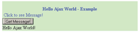 Ajax Hello World