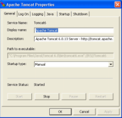 Apache Tomcat Properties