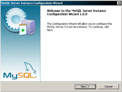 MySQL Configuration Wizard